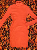 ORANGE TEXAS DRESS