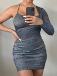 SILVER SHIMMER DRESS